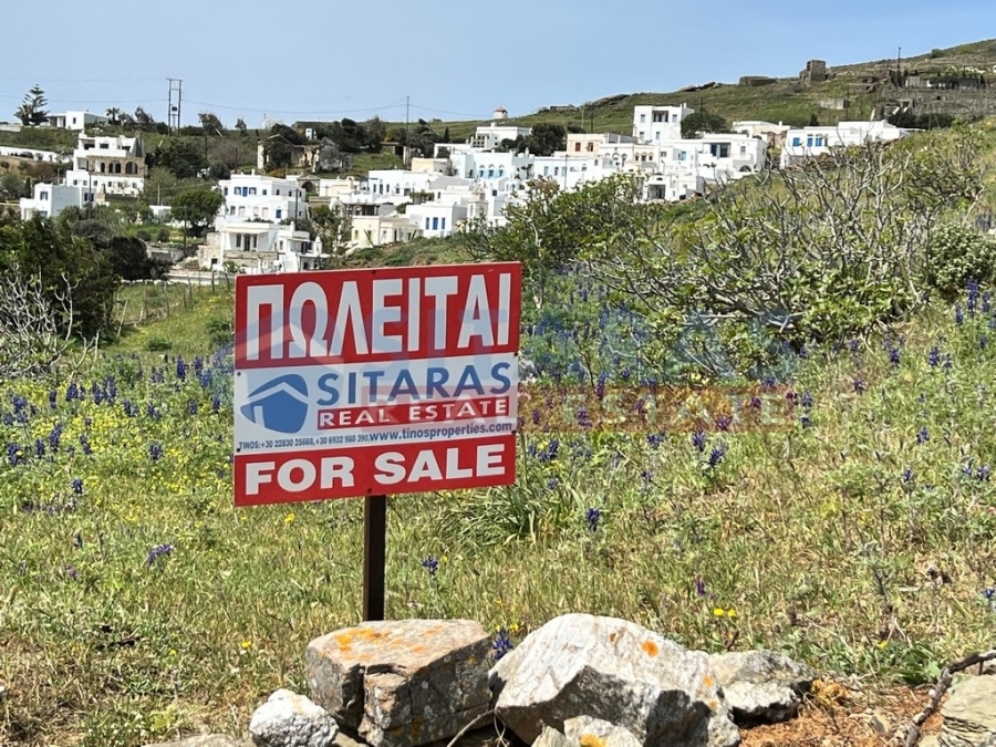 (For Sale) Land Plot || Cyclades/Tinos-Exomvourgo - 3.726 Sq.m, 110.000€ 