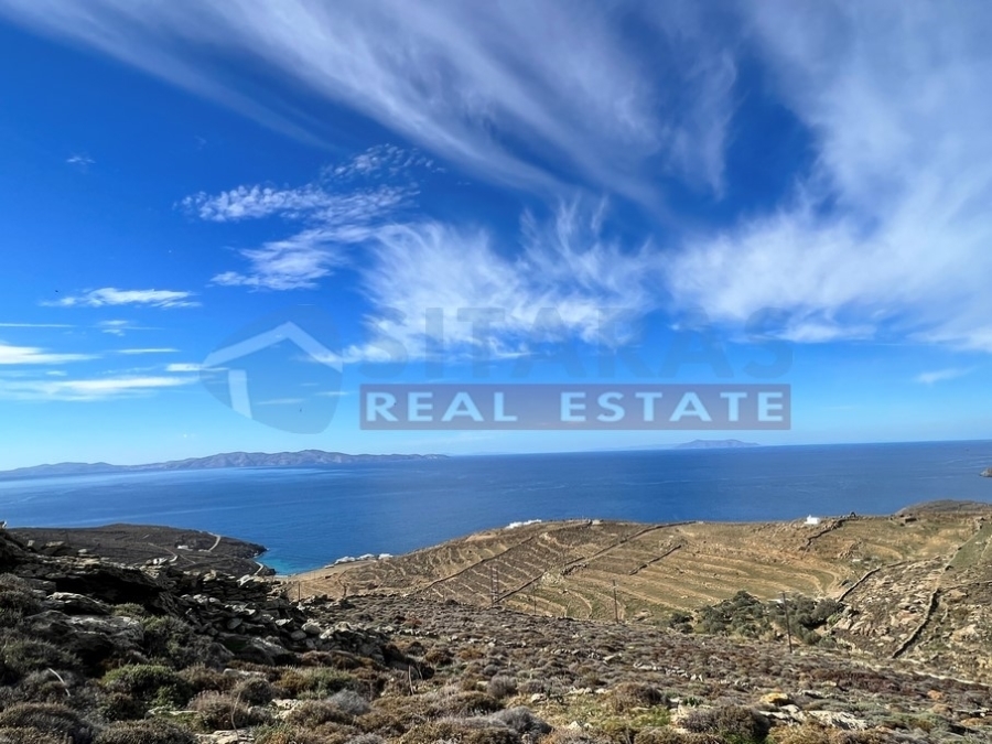 (For Sale) Land Agricultural Land  || Cyclades/Tinos-Exomvourgo - 4.674 Sq.m, 170.000€ 
